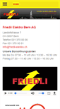 Mobile Screenshot of friedli-elektro.ch